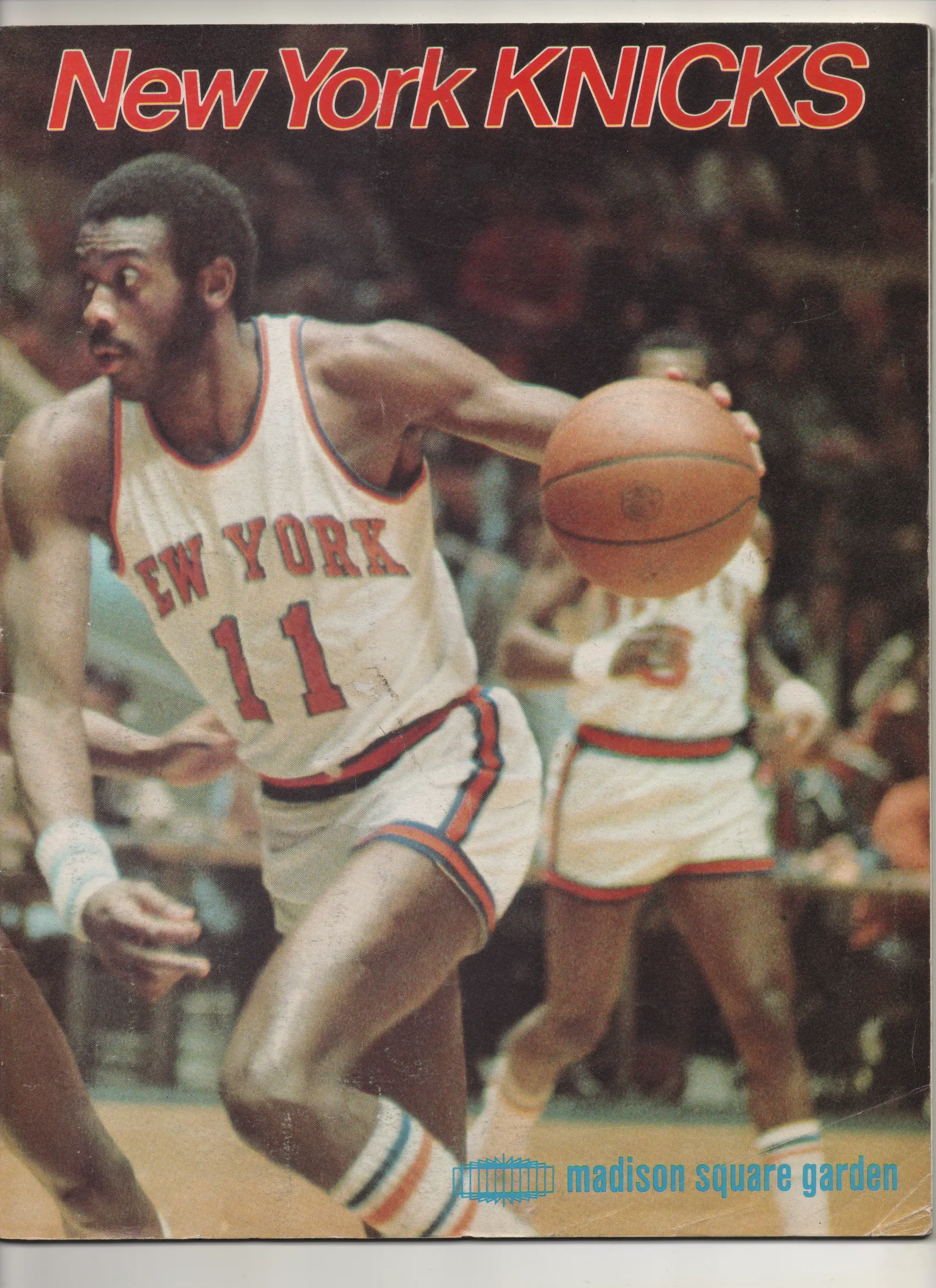 [1 of 1] 1977-78 NY Knicks Madison Square Garden Volume 11 No.2 - From The Personal Collection of Kareem Abdul Jabbar