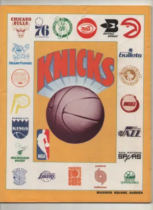 [1 of 1] 1978 Knicks Madison Square Garden Volume 11 No.3 - From The Personal Collection of Kareem Abdul Jabbar