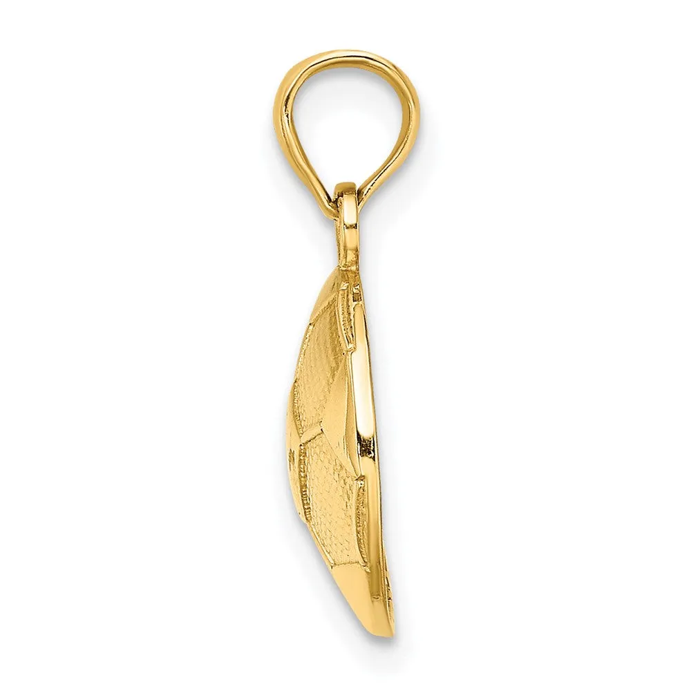 14k Soccer Ball Charm
