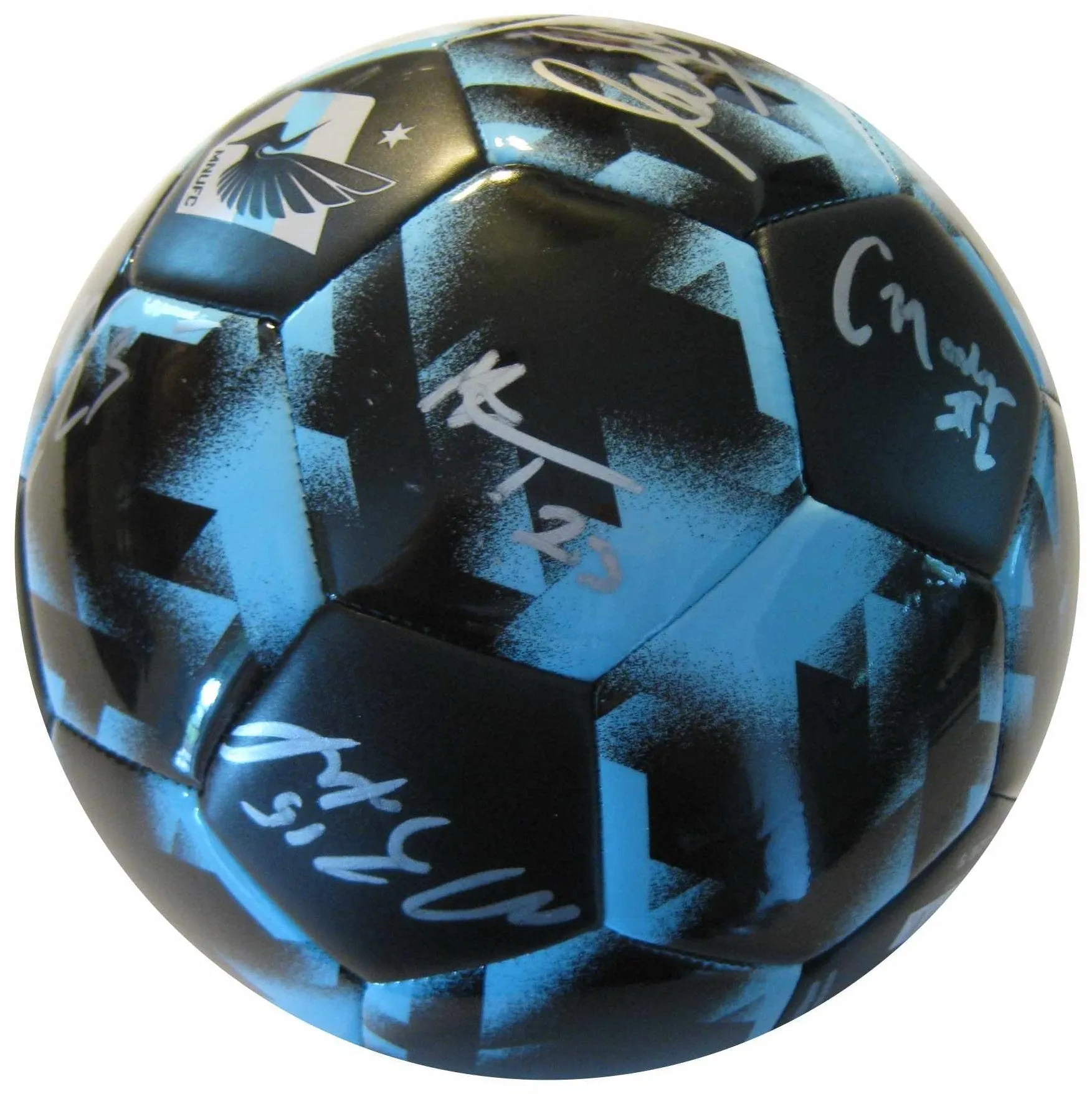 2018 Minnesota united FC team, signed, autographed, logo soccer ball - COA and Proof Photos Included