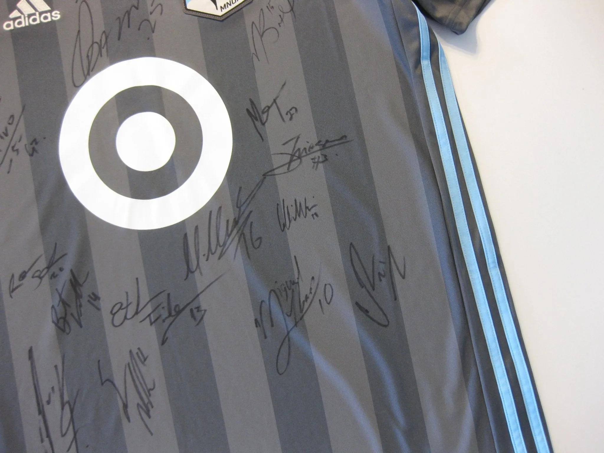 2018 Minnesota united FC team, signed, autographed, soccer jersey - COA and Proof Photos Included