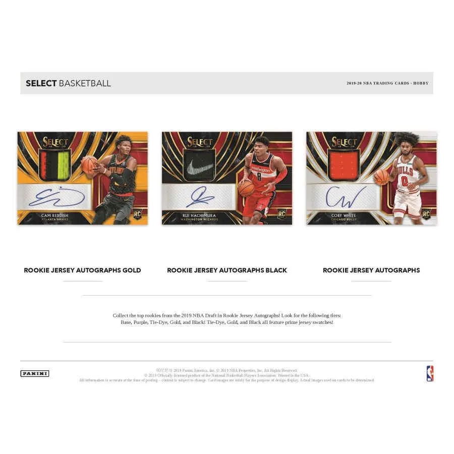 2019-20 Panini Select Basketball Hobby Box