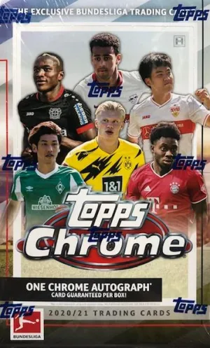 2020/21 Topps Chrome Bundesliga Soccer Hobby Box