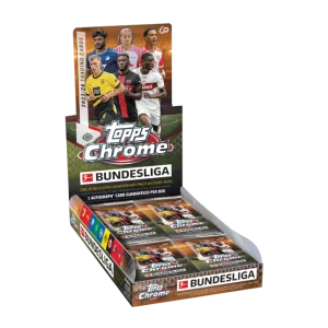2023/24 TOPPS CHROME BUNDESLIGA SOCCER HOBBY BOX