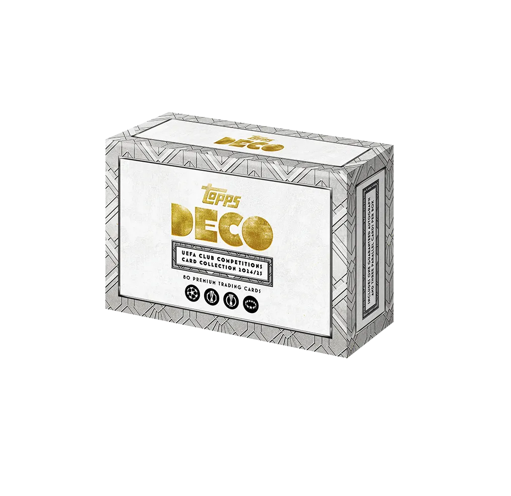 2024-25 Topps UEFA Club Competitions Deco Hobby Box