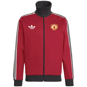 adidas Manchester United OG Beckenbauer Track Top Jacket 24/25 (Red/Black)