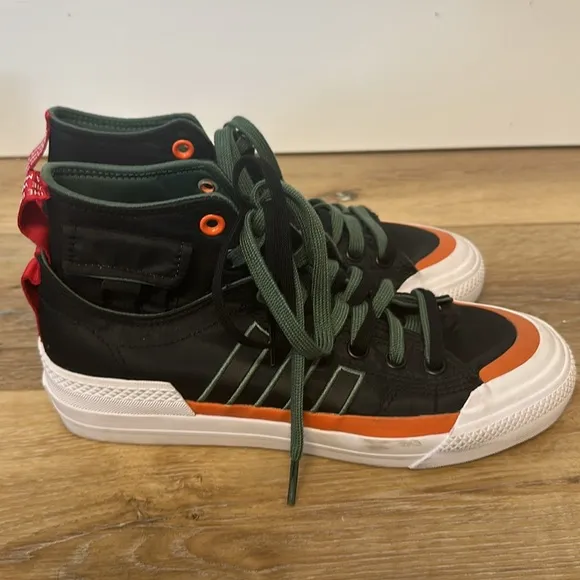 Adidas Originals Nizza Hi DL Mens Shoes Green Oxide GZ2653 Size men's 7