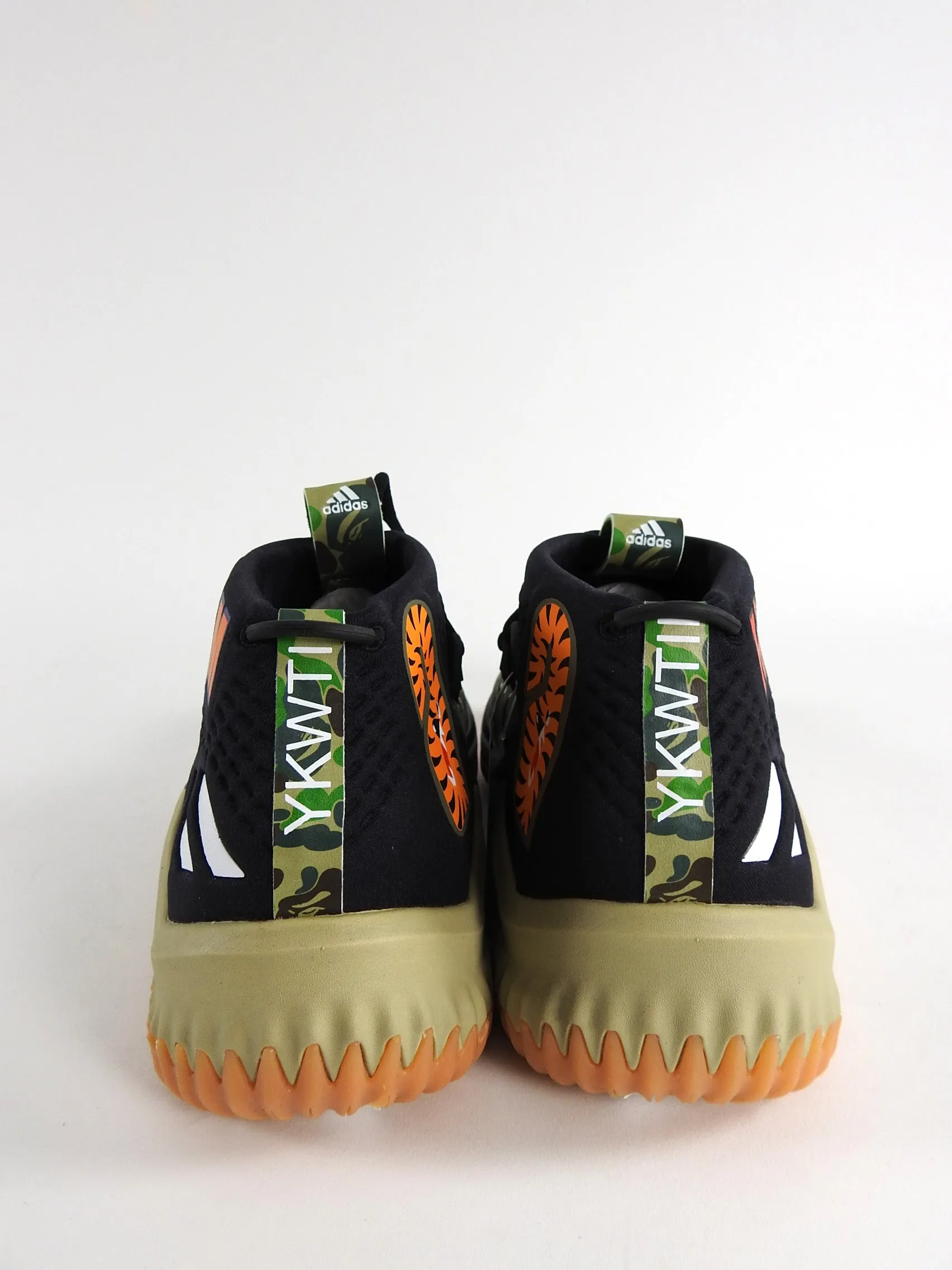 Adidas x Bape Dame 4 Green Camo - 10.5