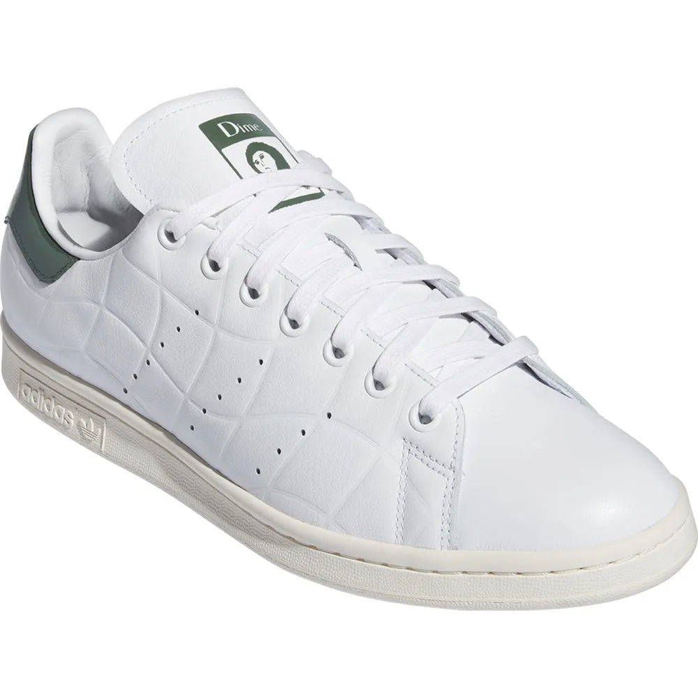 adidas x Dime MTL Stan Smith Shoes Cloud White/Collegiate Green/Green Oxide