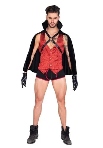 Adult Sexy Vampire Halloween Costume For Men