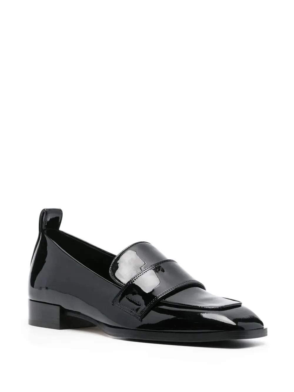 Aeyde Julie 30mm patent leather loafers