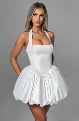 Alexa mini dress-ivory