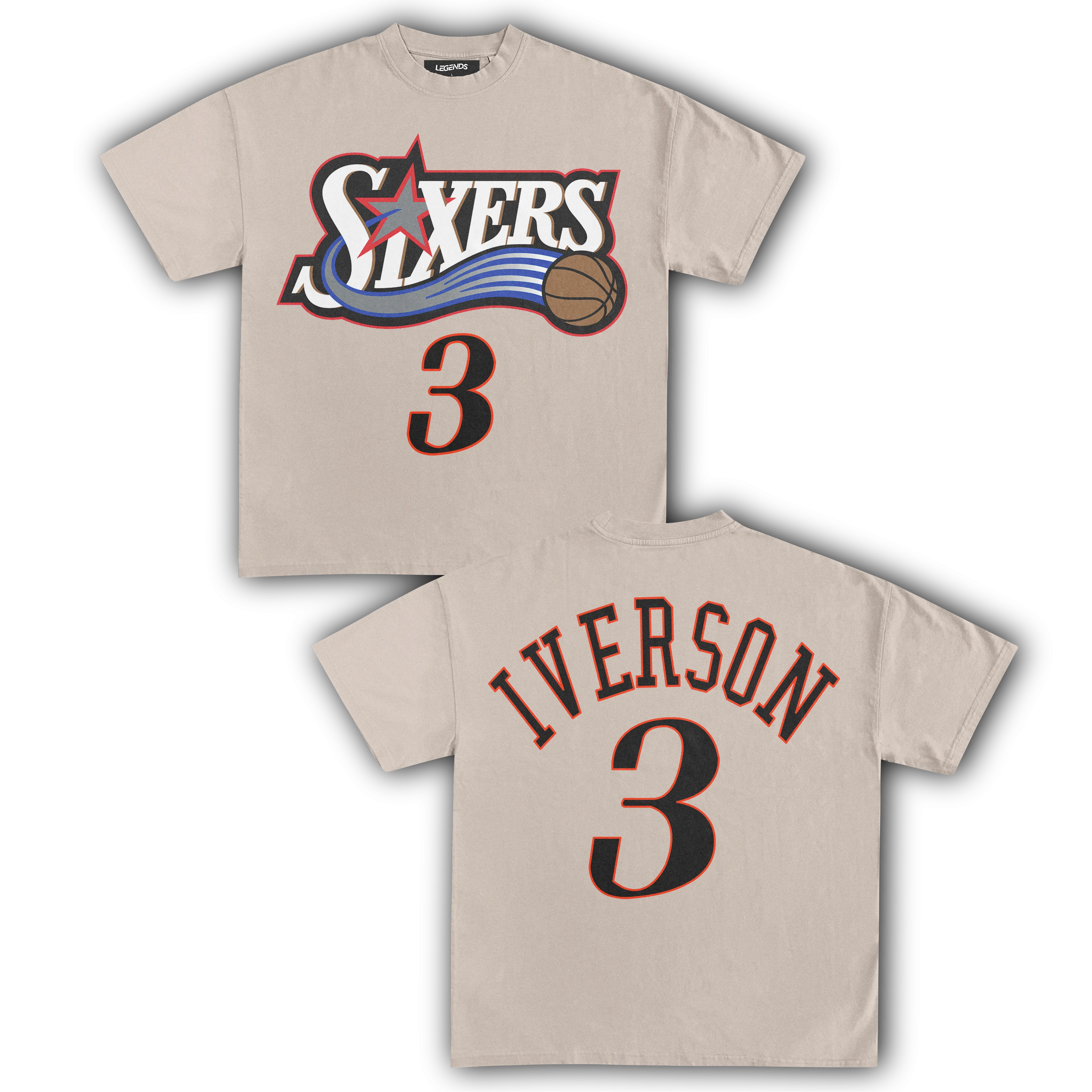ALLEN IVERSON JERSEY TEE