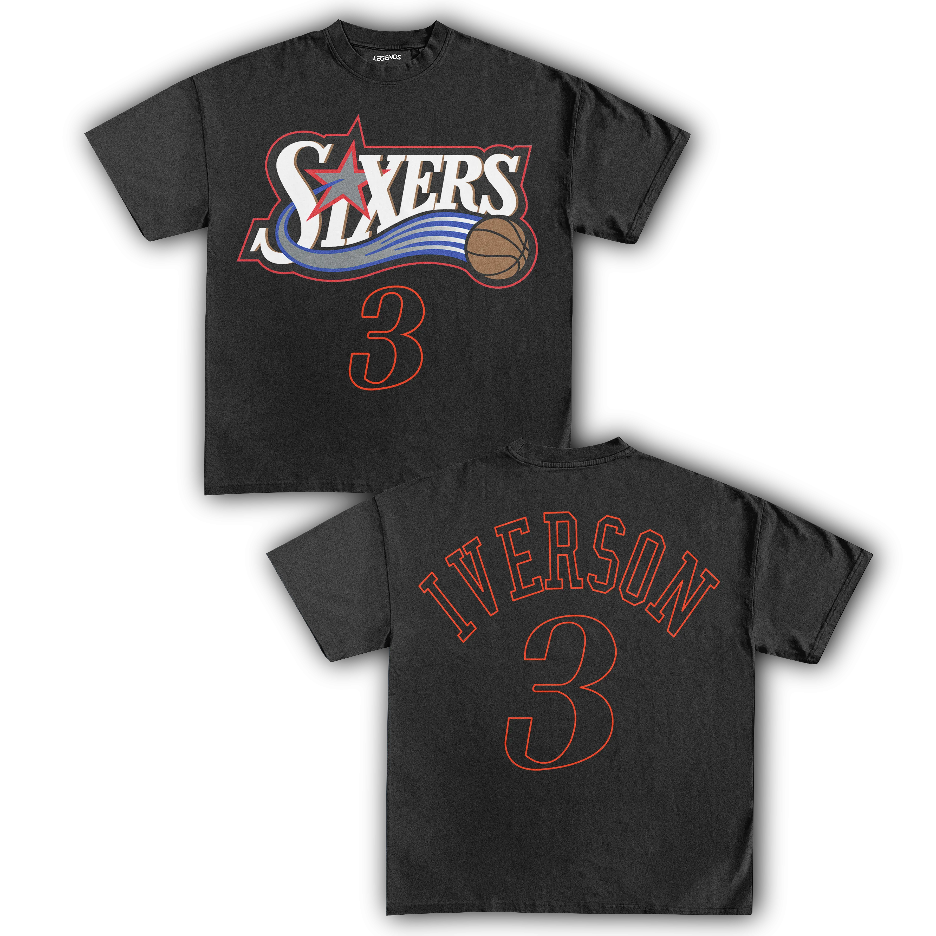 ALLEN IVERSON JERSEY TEE