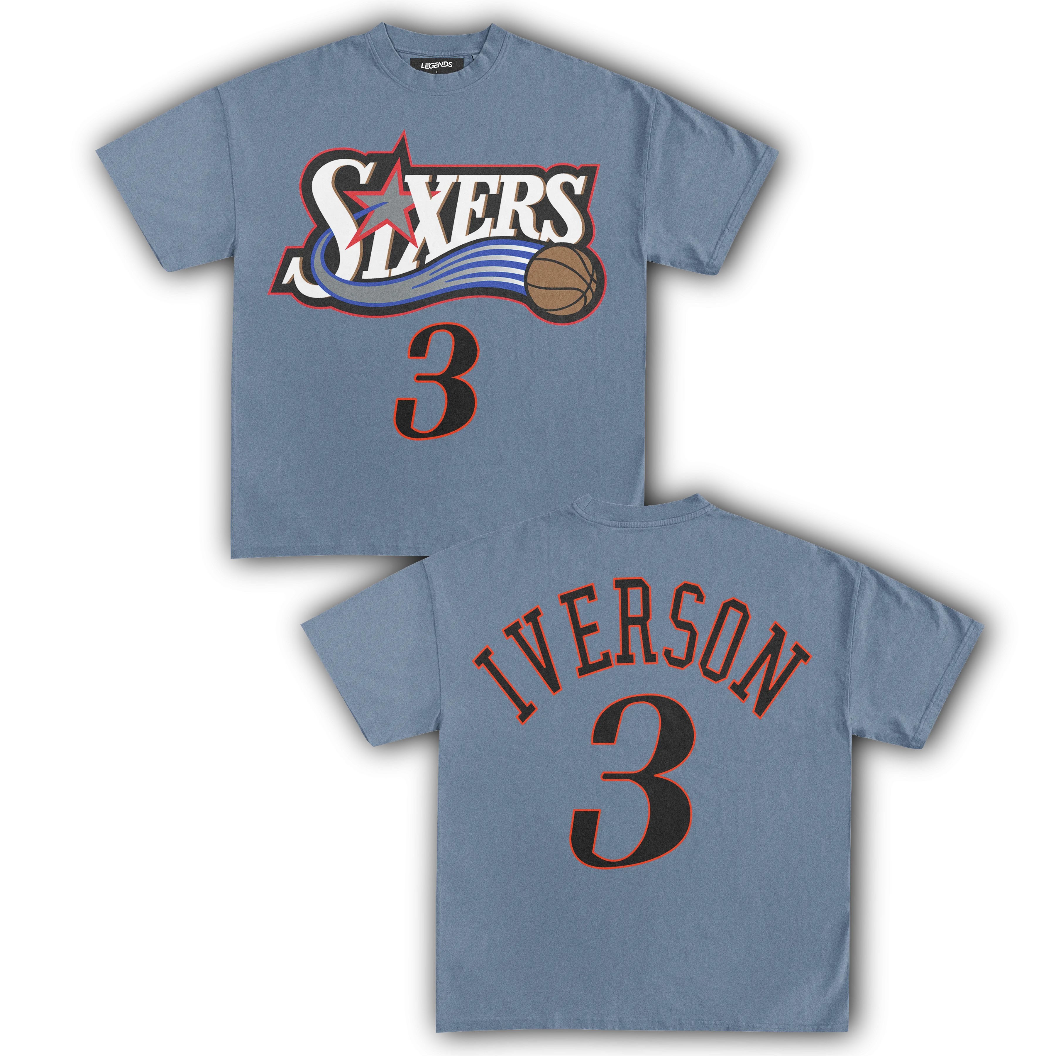 ALLEN IVERSON JERSEY TEE