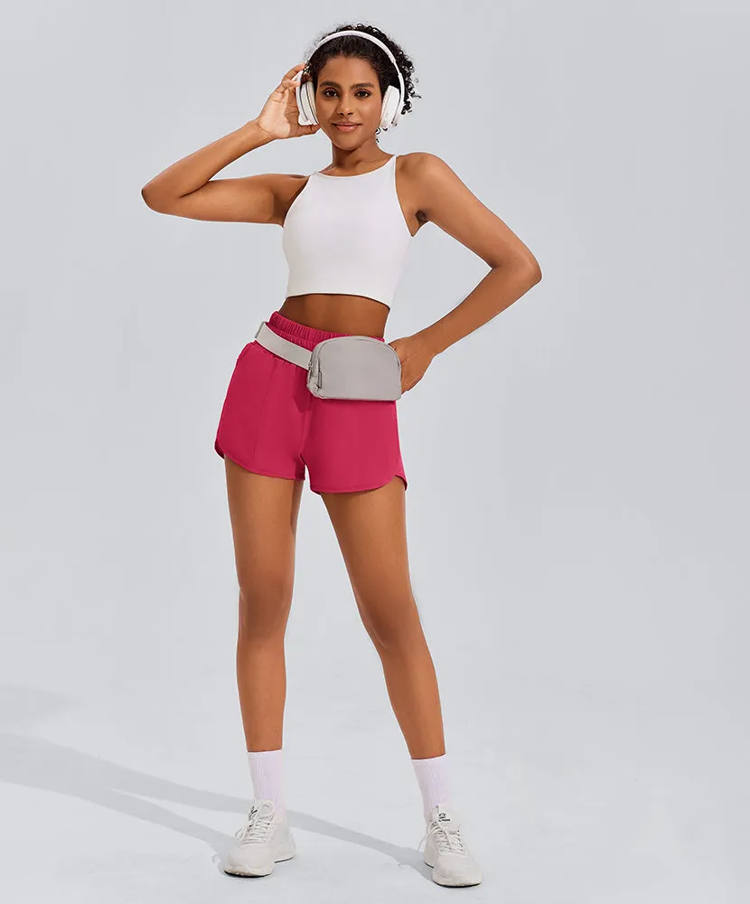 Athletic Tummy Control Workout Shorts