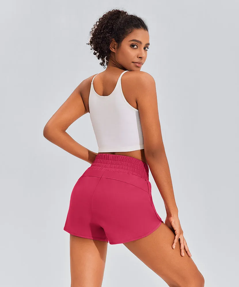 Athletic Tummy Control Workout Shorts