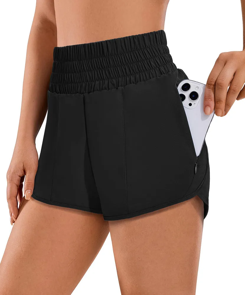 Athletic Tummy Control Workout Shorts