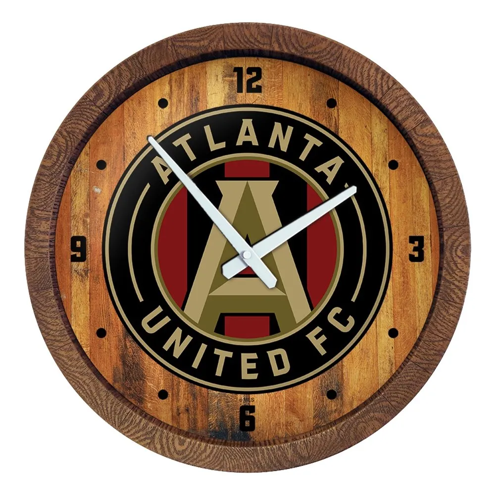 Atlanta United: "Faux" Barrel Top Clock