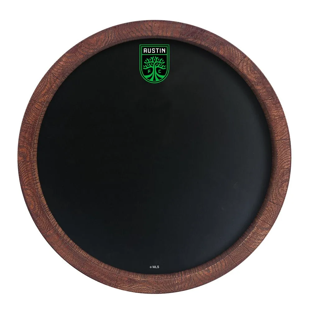 Austin FC: Chalkboard "Faux" Barrel Top Sign