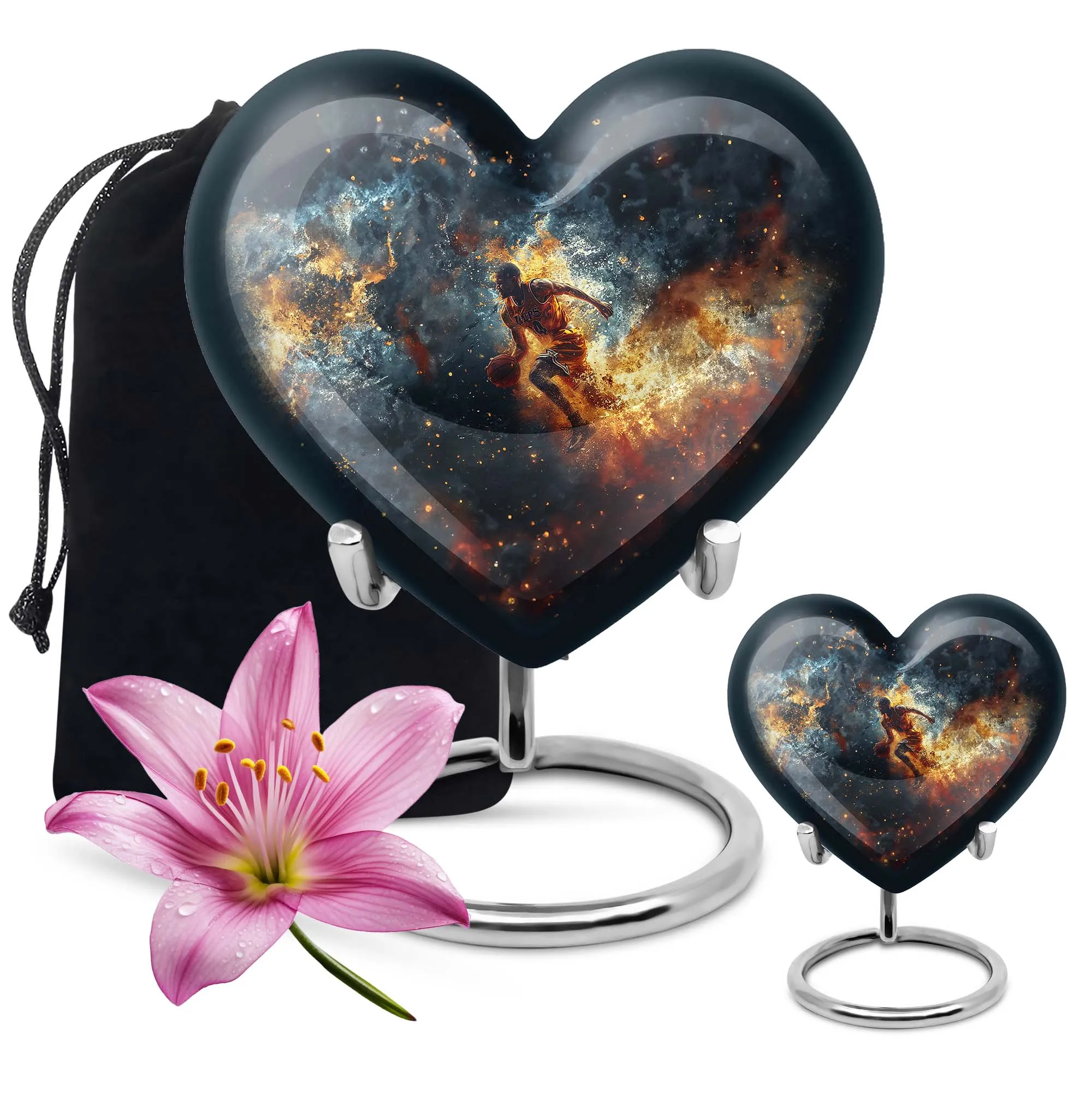 Basketball Cremation Urns For Human Ashes Memorial & Funeral Urn
