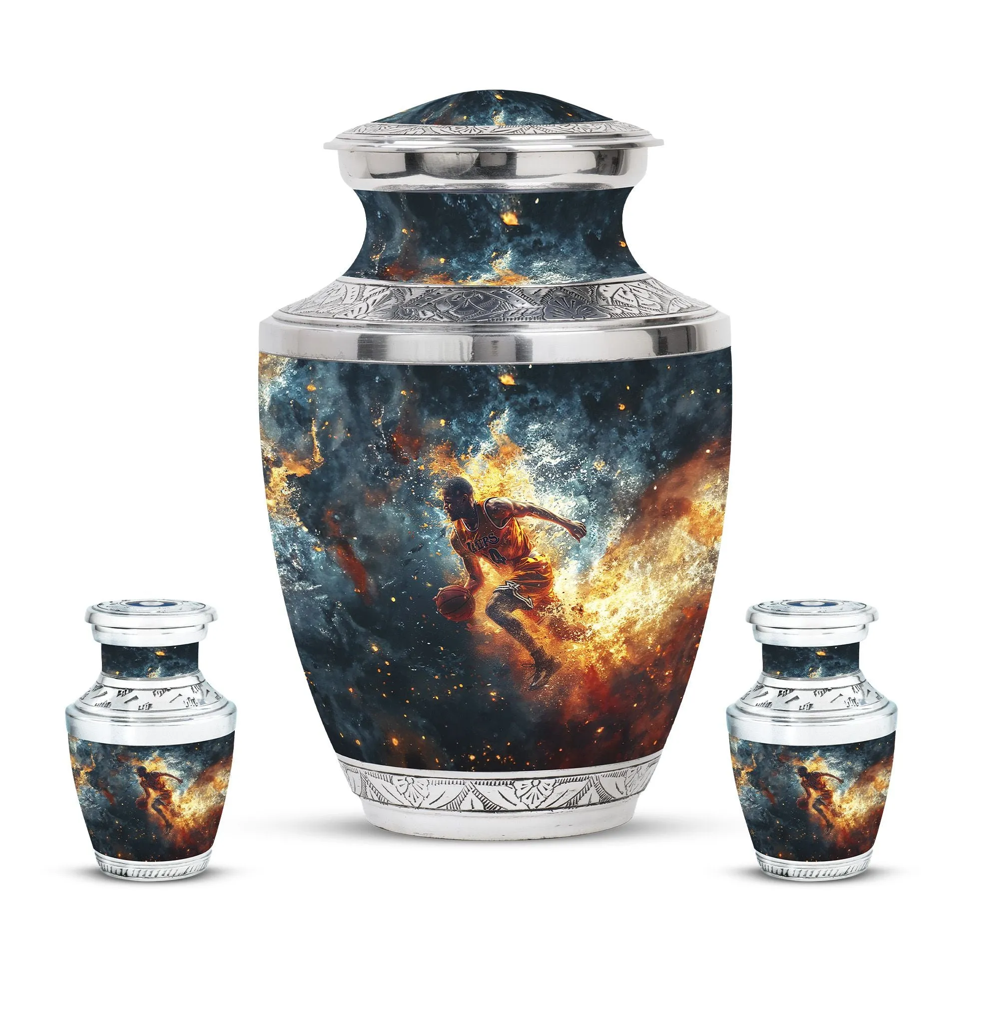 Basketball Cremation Urns For Human Ashes Memorial & Funeral Urn