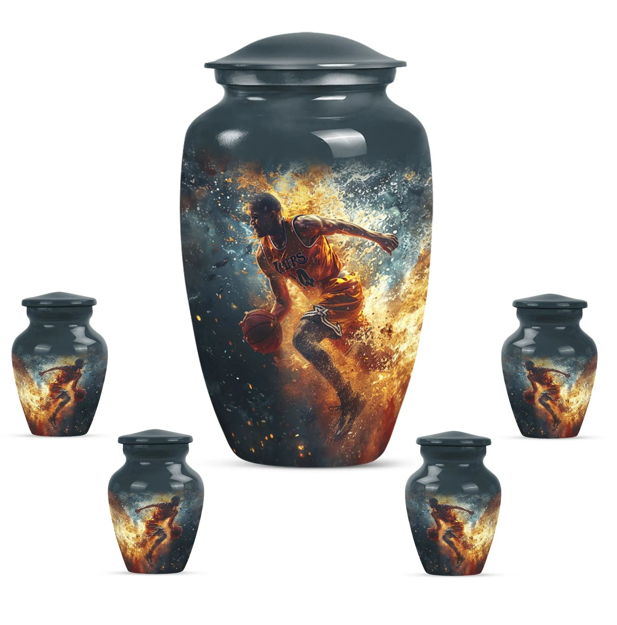 Basketball Cremation Urns For Human Ashes Memorial & Funeral Urn