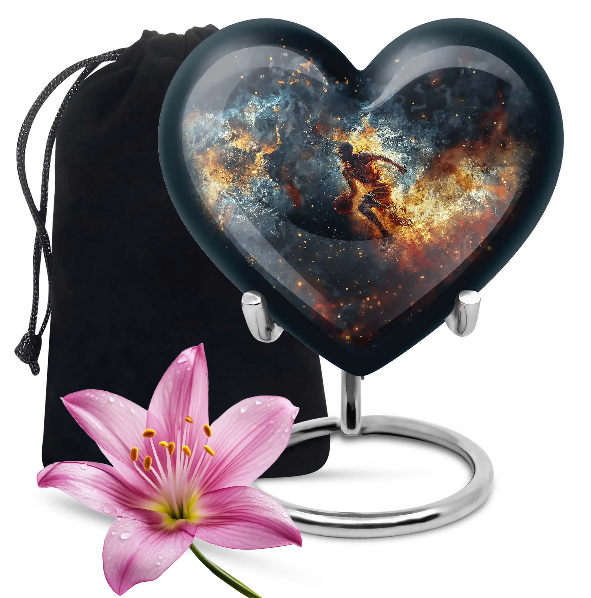 Basketball Cremation Urns For Human Ashes Memorial & Funeral Urn