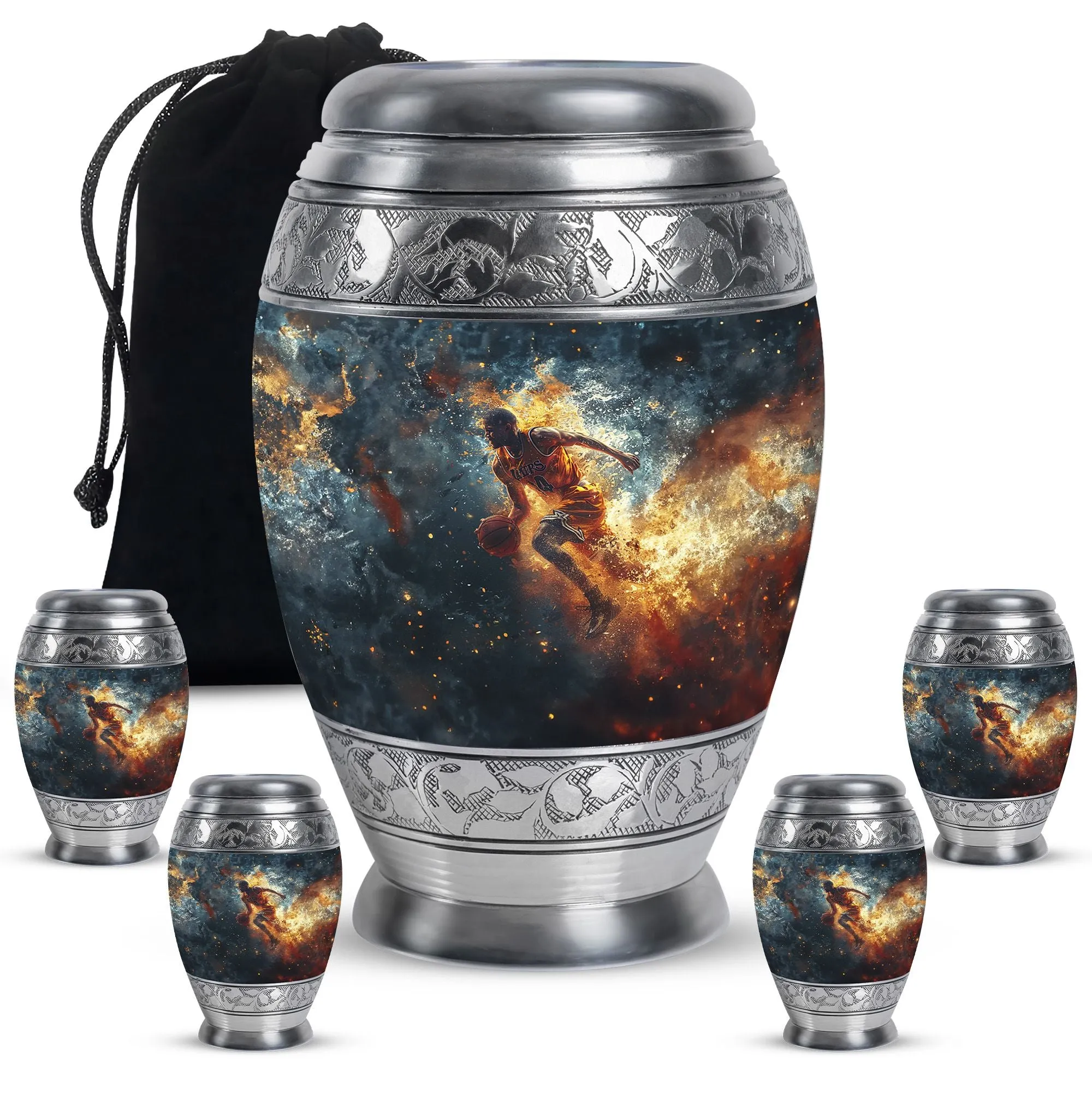 Basketball Cremation Urns For Human Ashes Memorial & Funeral Urn