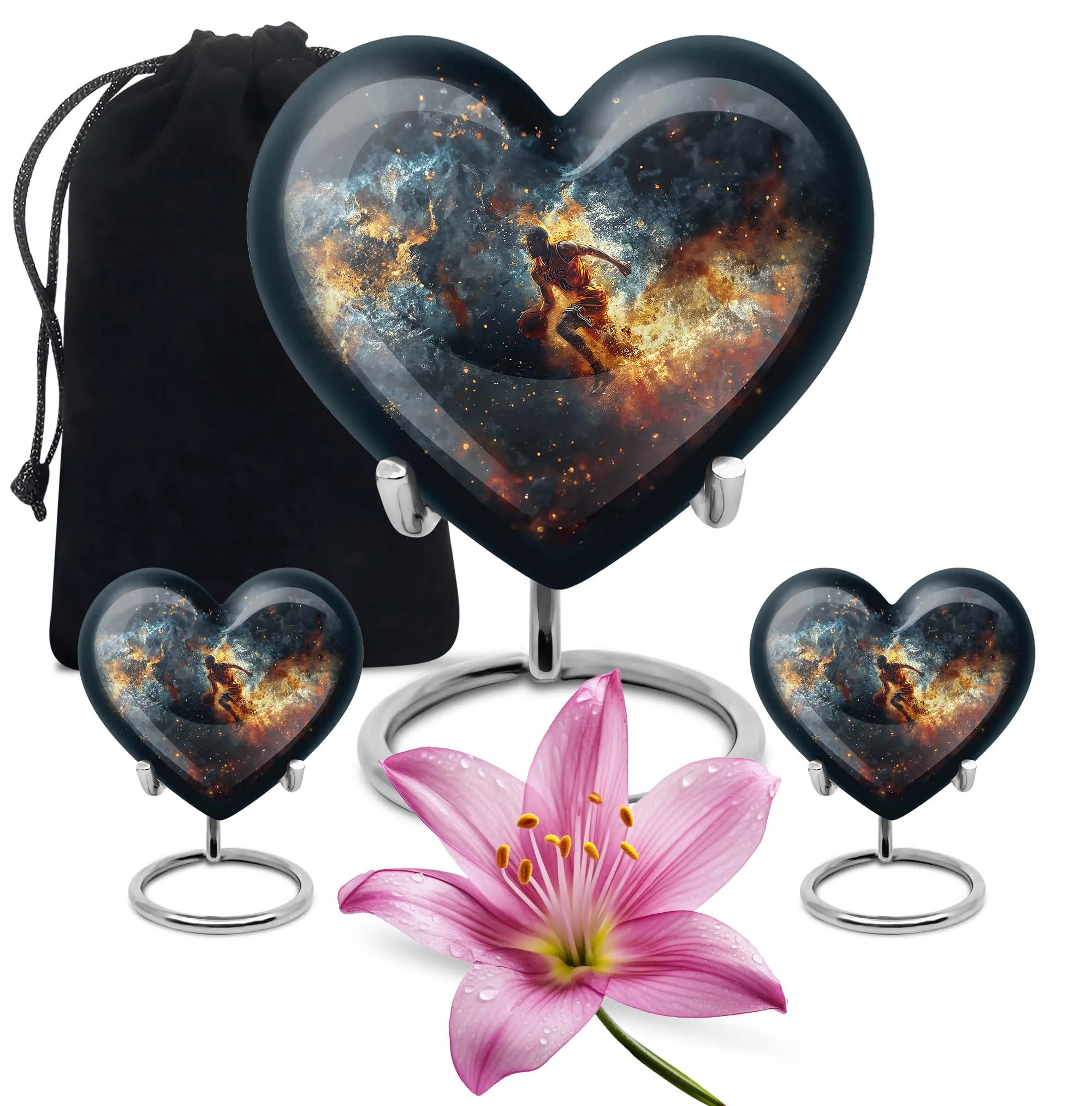 Basketball Cremation Urns For Human Ashes Memorial & Funeral Urn