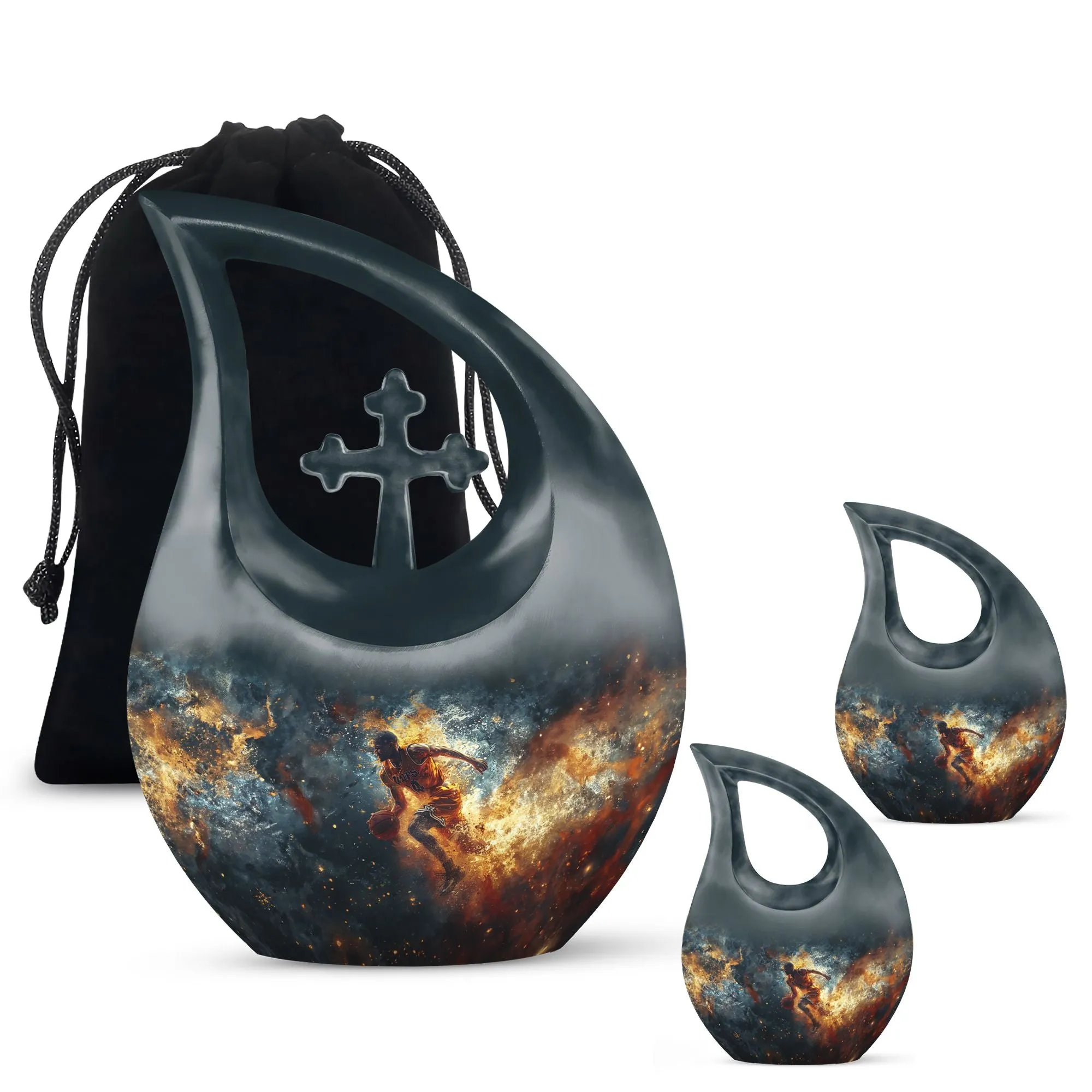 Basketball Cremation Urns For Human Ashes Memorial & Funeral Urn