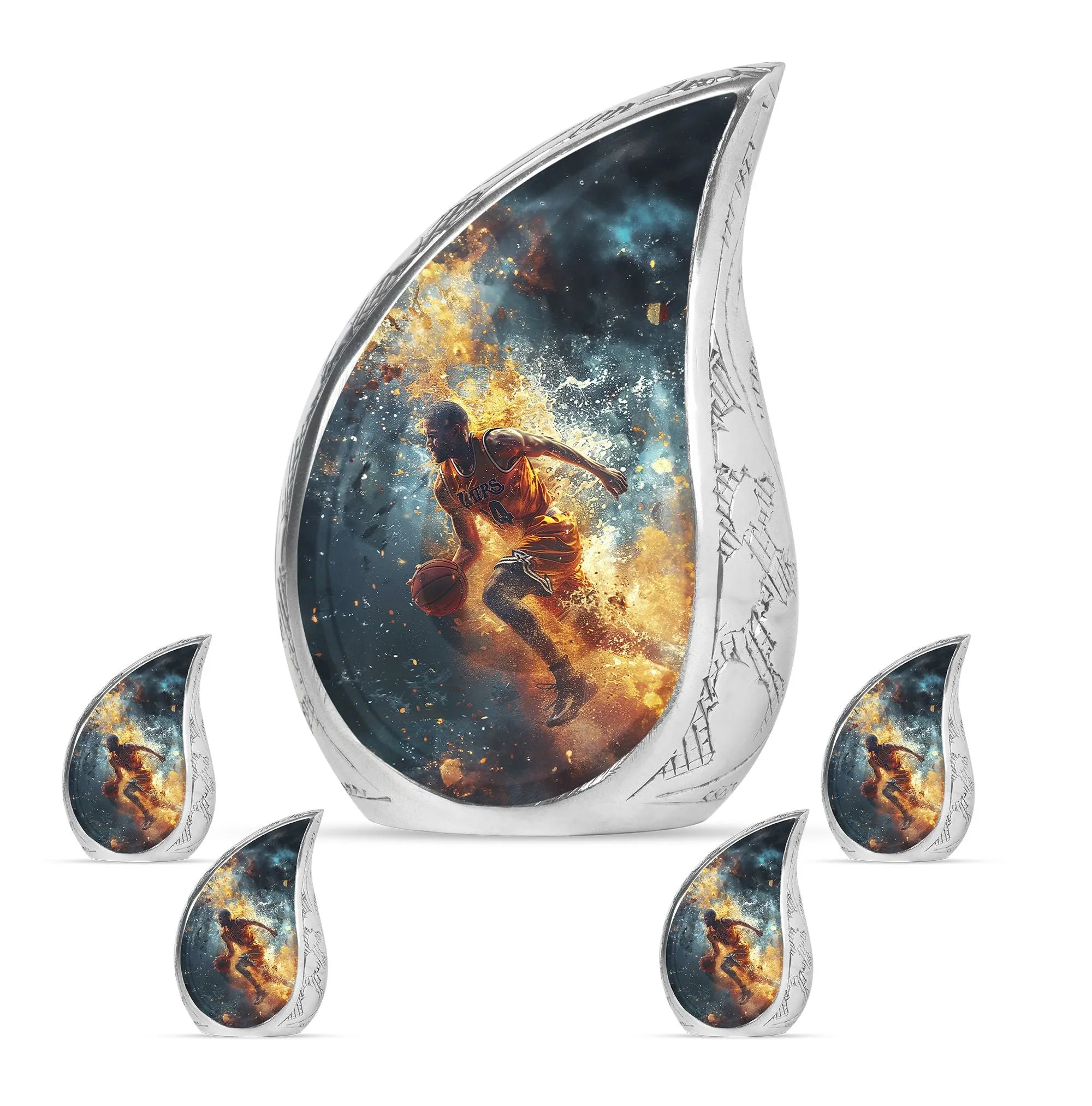 Basketball Cremation Urns For Human Ashes Memorial & Funeral Urn