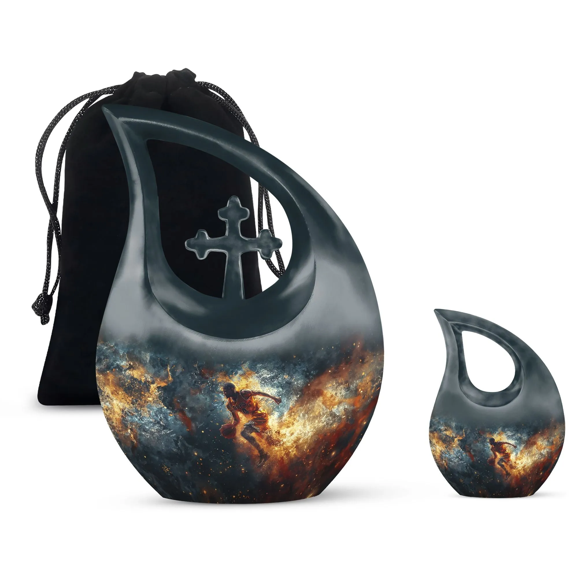 Basketball Cremation Urns For Human Ashes Memorial & Funeral Urn