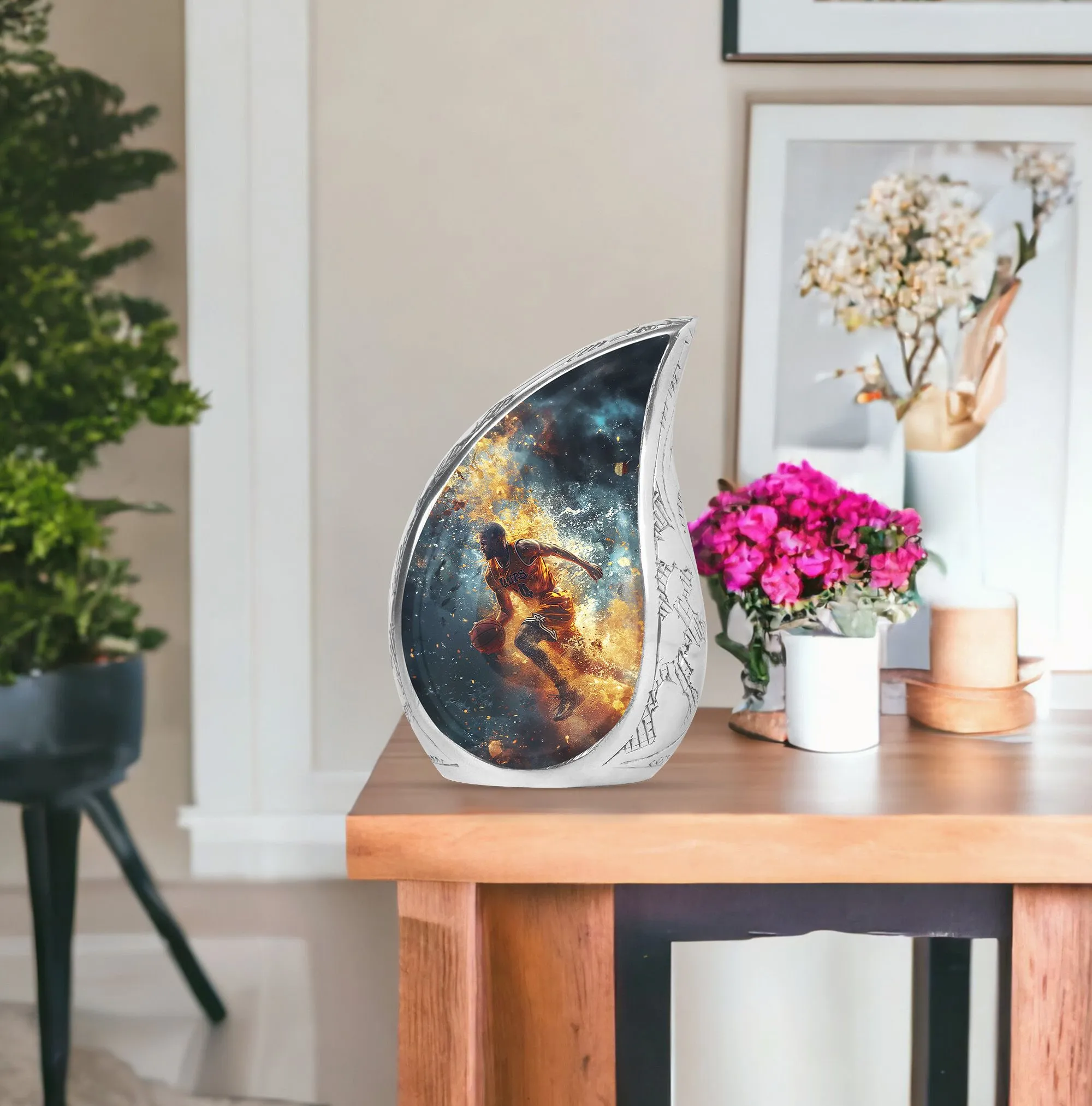 Basketball Cremation Urns For Human Ashes Memorial & Funeral Urn