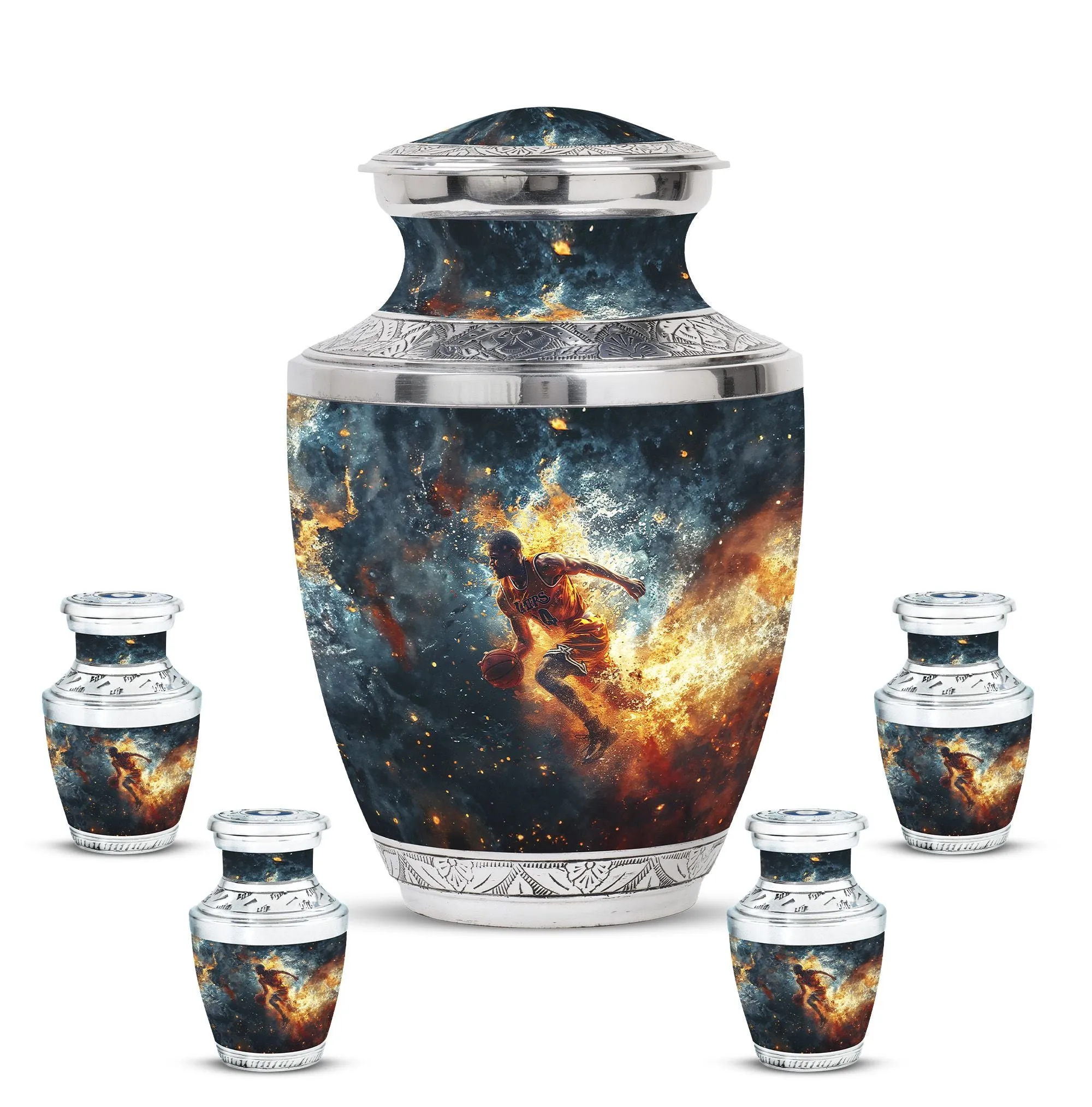 Basketball Cremation Urns For Human Ashes Memorial & Funeral Urn