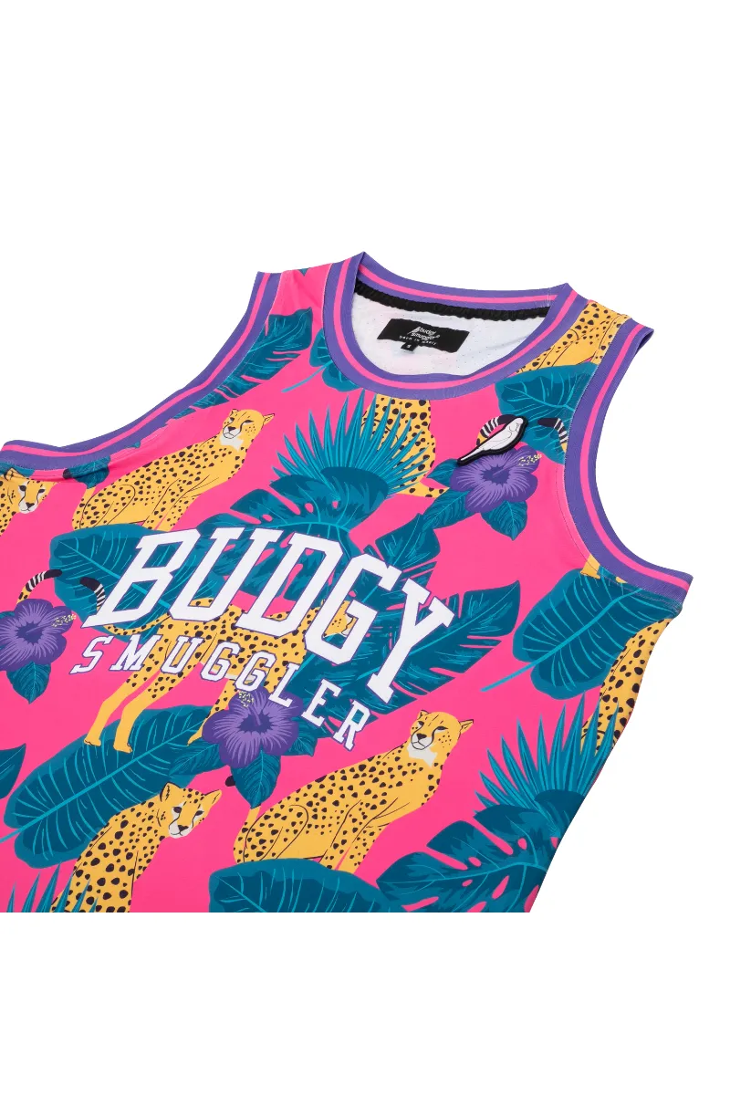 Basketball Vest in Cheeky Cheetahs