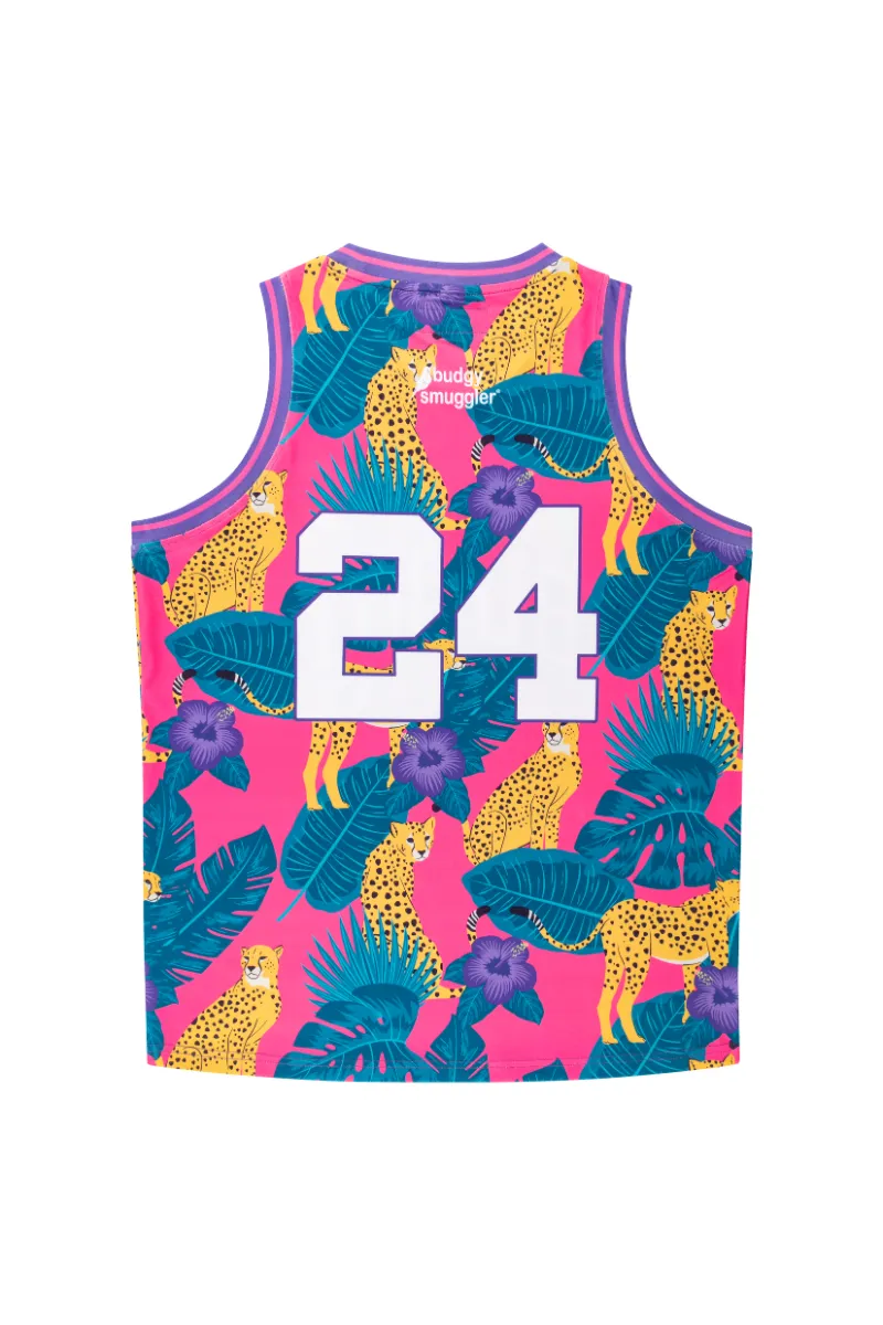 Basketball Vest in Cheeky Cheetahs