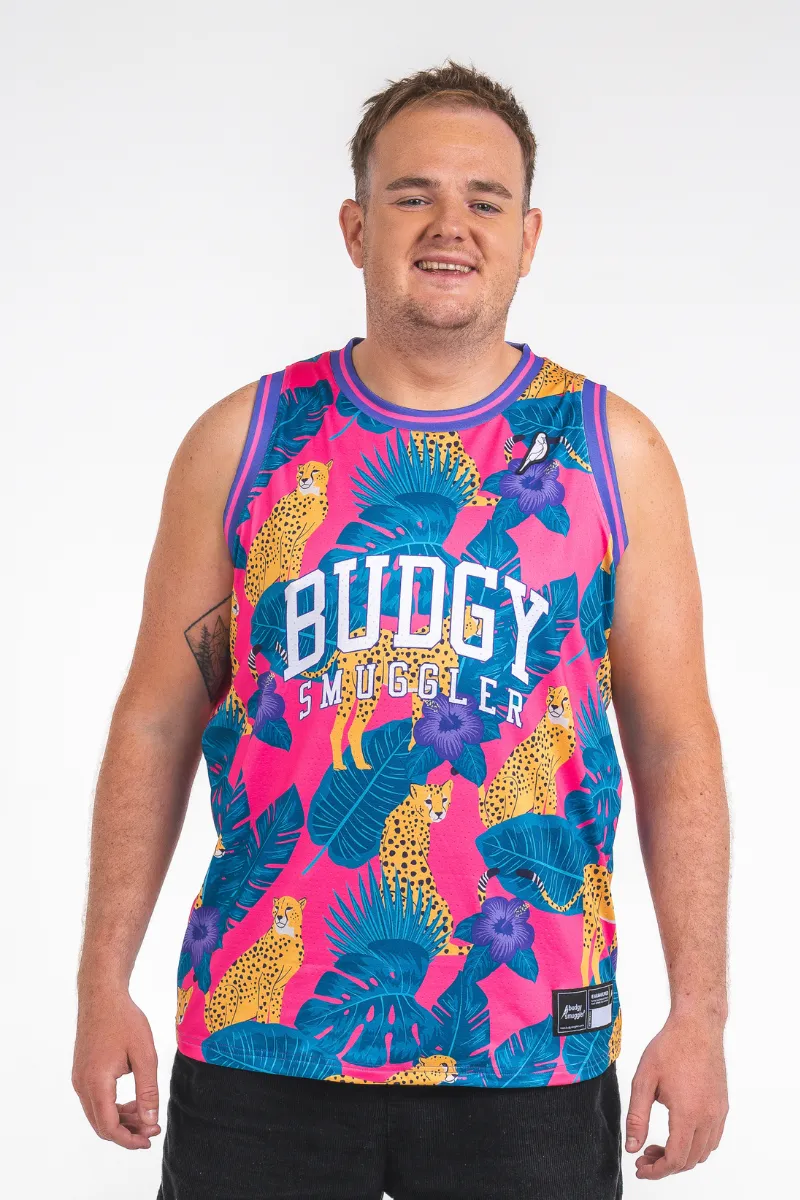 Basketball Vest in Cheeky Cheetahs