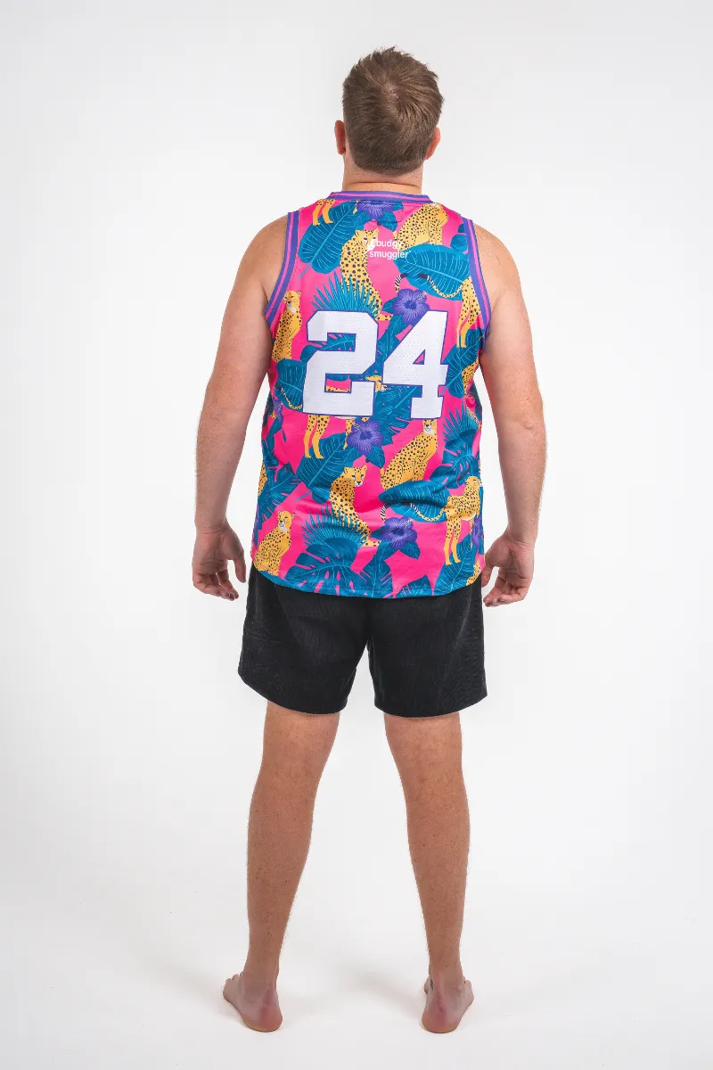 Basketball Vest in Cheeky Cheetahs