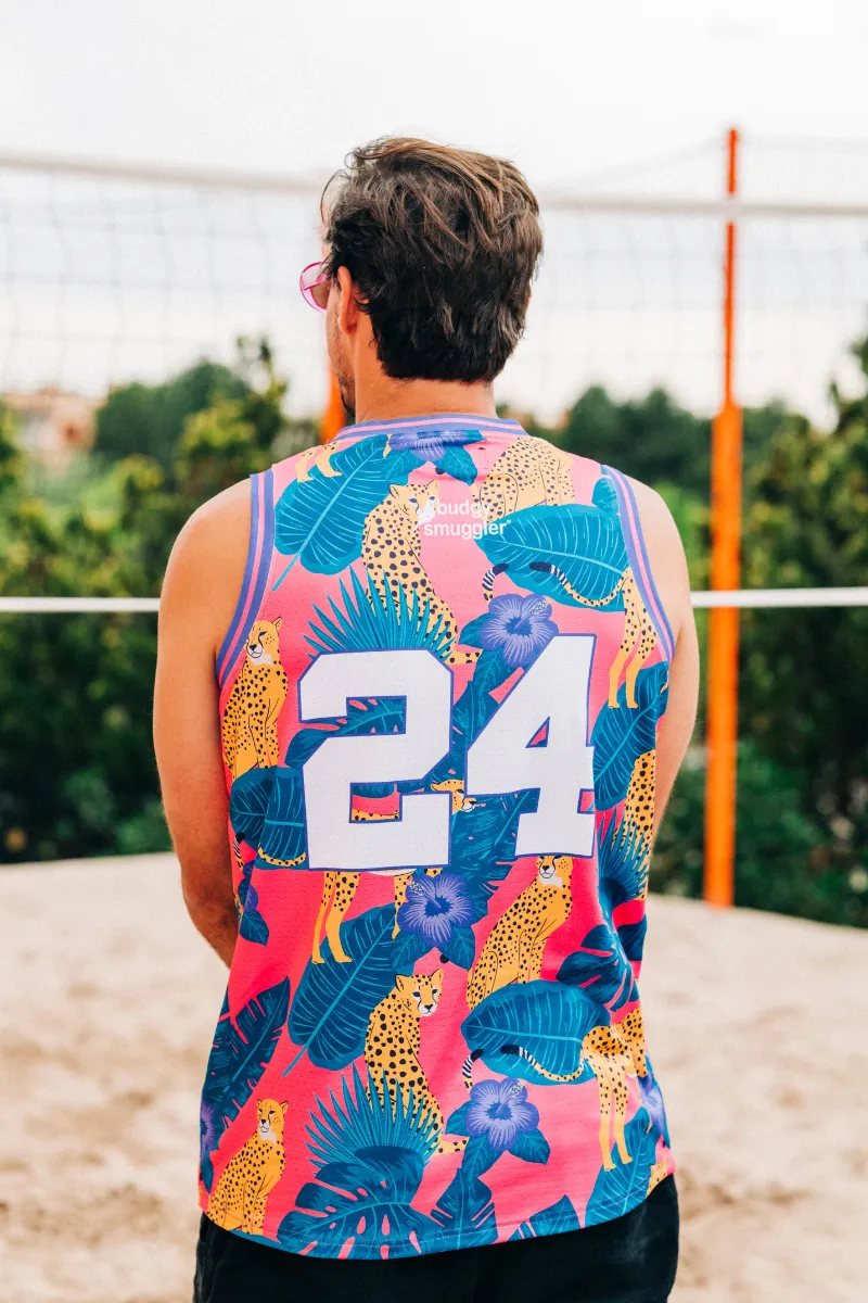 Basketball Vest in Cheeky Cheetahs
