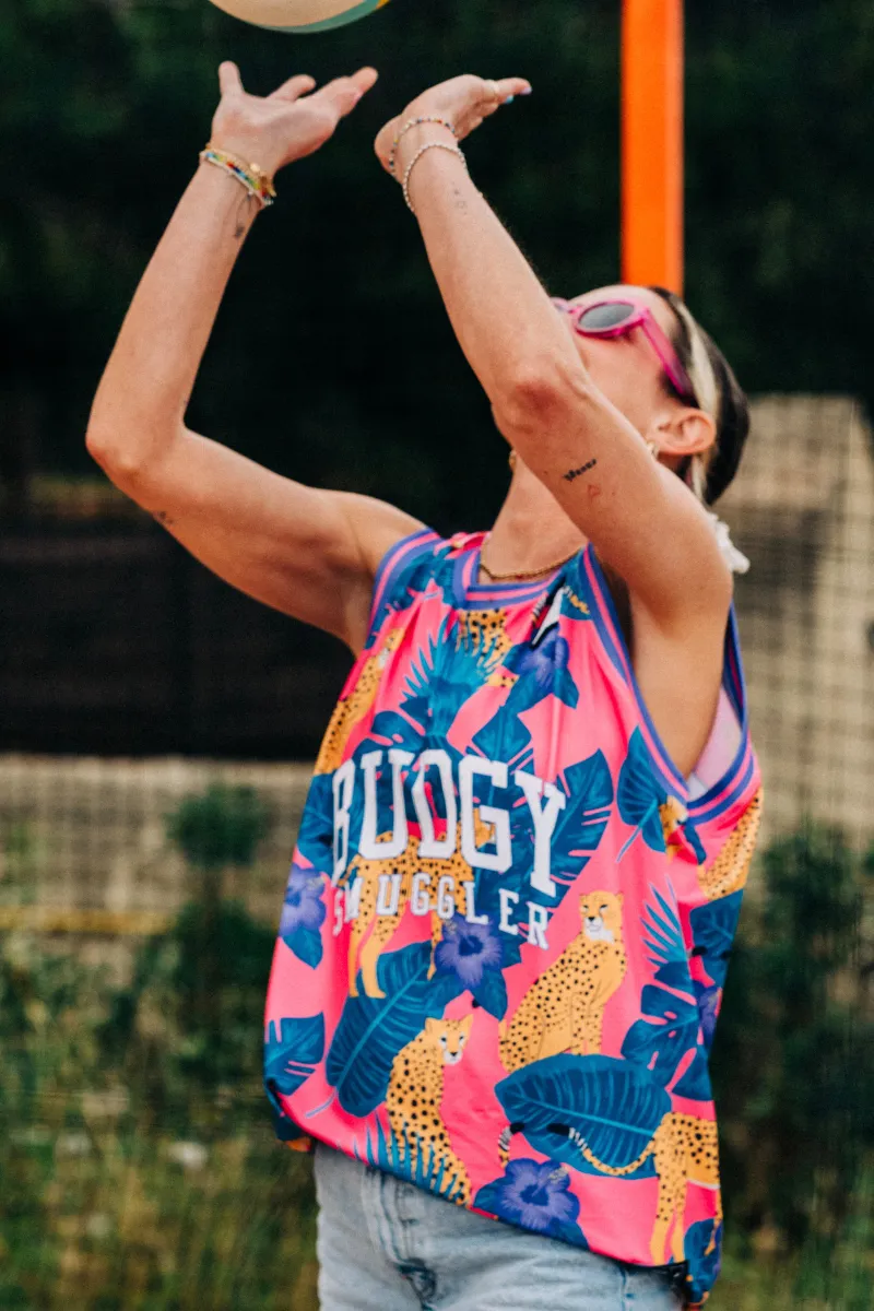 Basketball Vest in Cheeky Cheetahs