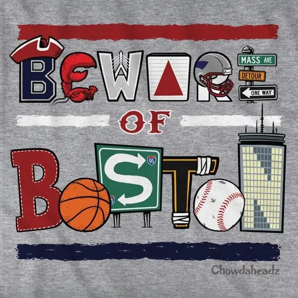 Beware of Boston Icons T-Shirt