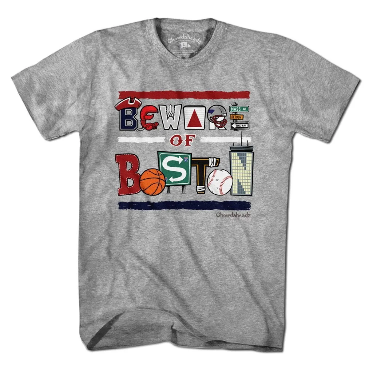 Beware of Boston Icons T-Shirt