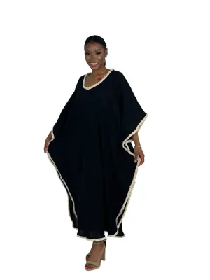 Black Kaftan Dress