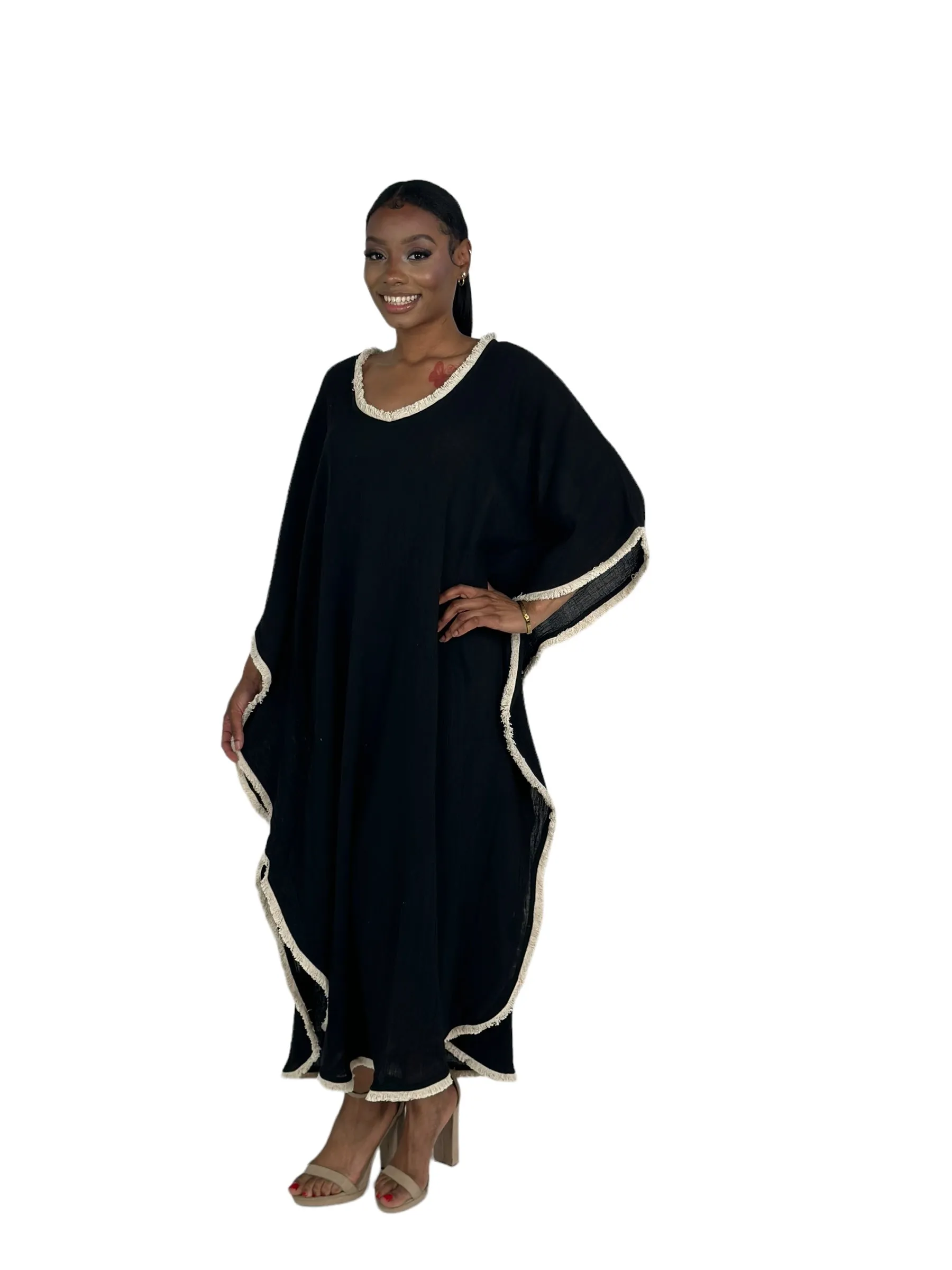 Black Kaftan Dress