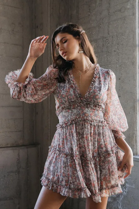 BLOSSOM DREAM MINI DRESS