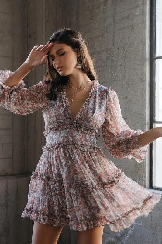 BLOSSOM DREAM MINI DRESS