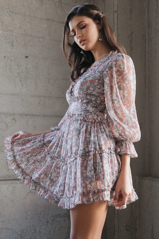 BLOSSOM DREAM MINI DRESS