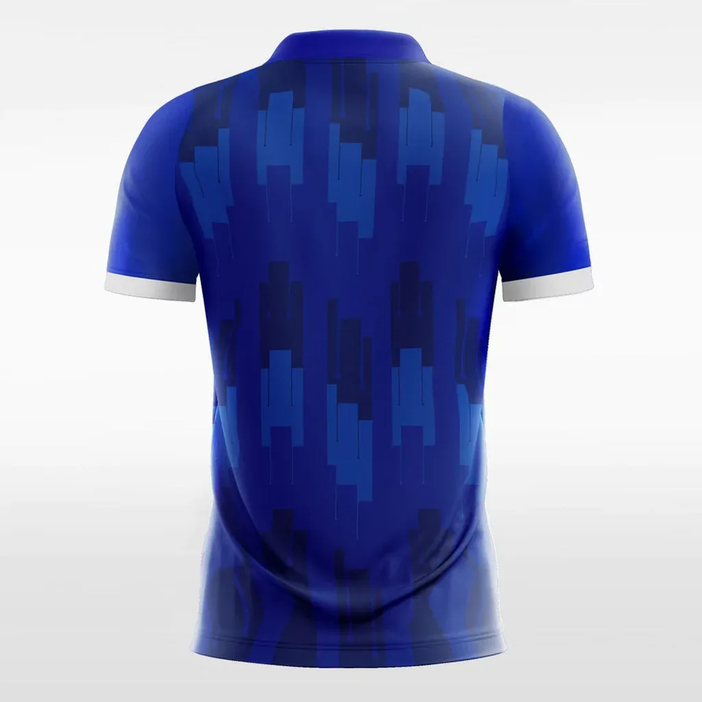 Blue Mosaic - Customized Men's Sublimated Soccer Jersey