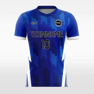 Blue Mosaic - Customized Men's Sublimated Soccer Jersey